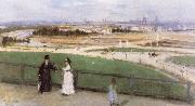 Berthe Morisot View of Paris from the Trocadero oil painting reproduction